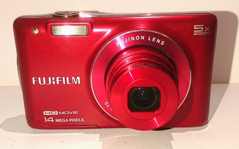 Fujifilm JX600 Red + SD card 2Gb. Tested. Working. Set in photos