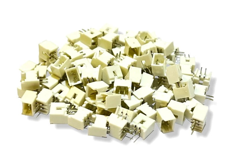 1.25mm 2-Pin JST PicoBlade Vertical Header for RC Quadcopter Receiver PCB x 100