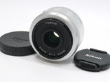 Nikon 1 NIKKOR 18.5mm f/1.8 Lens Silver Wide Angle for 1 Series Japan - Tested