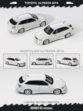 Mortal 1:64 Gita Elixir Modified Diecast Car Models Pearl White