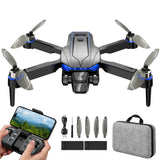 Buvnatep Foldable FPV Drone for Kids & Adults, Clearance! 1080P HD black