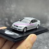 1:64 3 Series E90 5th Generation 50th Anniversary Silver Diecast Model