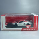 1/64 TP LB WORKS Lamborghini LP700 White / Red Supreme LV Ltd 999 pcs