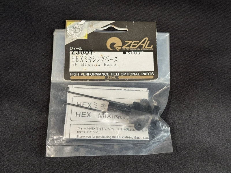 RC helicopter HP hex mixing base in sealed retail package, Kyosho ZEAL