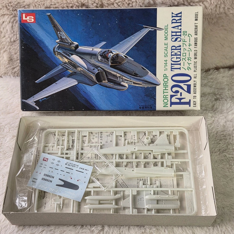 LS 1:144 Scale Northrop F20 Tiger Shark Plastic Model Kit Easy Assembly