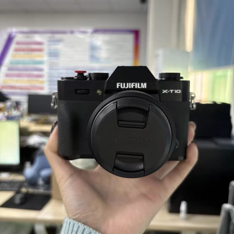 Fujifilm X-T10 Mirrorless Camera Body 16.3MP Bundle w/15-45mm Lens Work Well