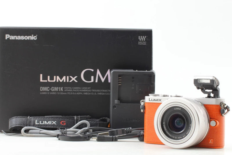 English OK [Top MINT] Panasonic LUMIX DMC-GM1 Digital Camera 12-32mm Lens JAPAN