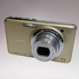 Panasonic LUMIX DMC-FX77 Gold Digital Camera 12.1MP Touchscreen Compact