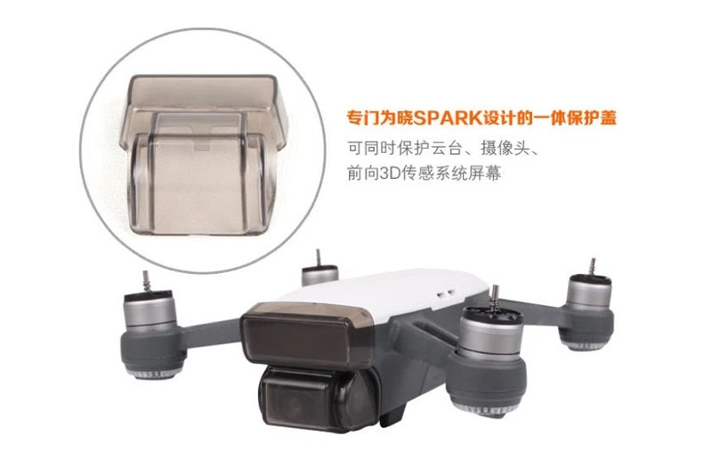 Gimbal PZT Protector Front 3D Sensor integrated protector cover for RC DJI Spark