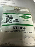 NTE859 IC Quad, Low Noise, JFET Input OP Amp DIP14 REPLACES ECG859 VINTAGE