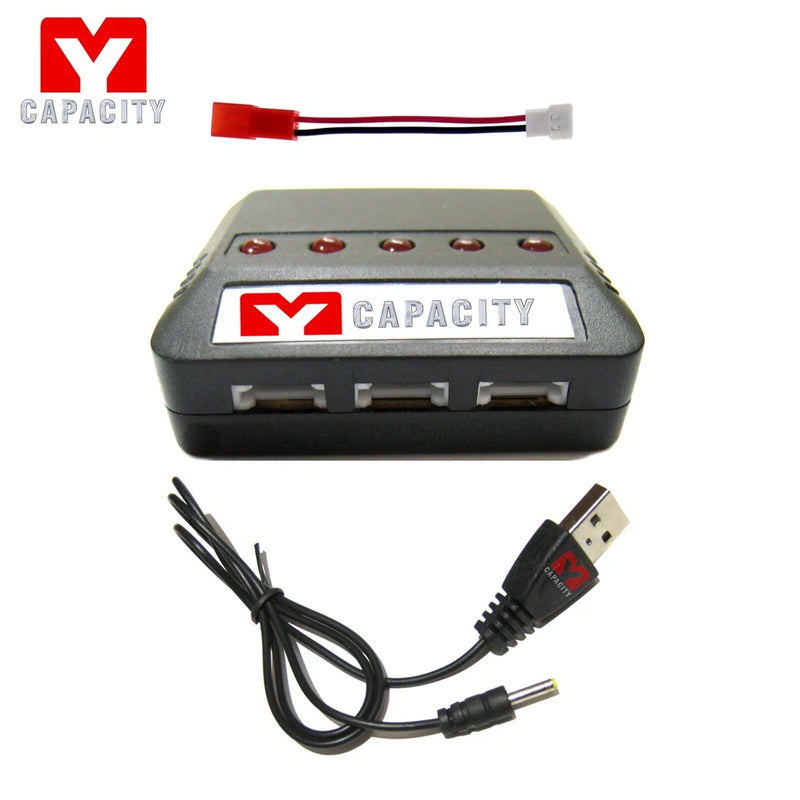 3.7V Battery Charger XH JST Connecter for 3.7V Lipo Battery RC Helicopter Drone Battery