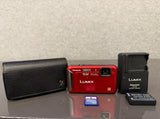 Panasonic LUMIX DMC-TS20 14.1MP Digital Camera Charger BatteryMemory Tested READ