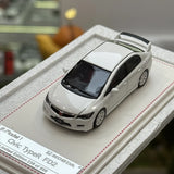 1:64 Civic Type R FD2 Openable Engine Hood Alloy Die-Cast Model