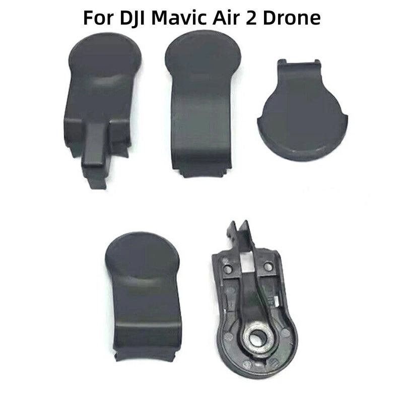 DJI Mavic Air 2 gimbal motor arm cover repair kit, dark gray plastic cover and metal part