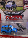 DISNEY PIXAR CARS "CHUCK 'CHOKE' CABLES", IMPERFECT PACKAGE, DELUXE MODEL