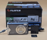 Fujifilm Digital Camera FinePix F20 LE 6.3MP Silver Boxed.