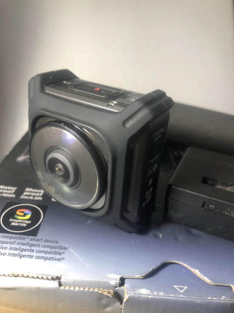 Used Nikon KEYMISSION 360 (BLACK) 360 4K Action Camera with Accessory Pack