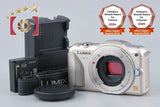 Panasonic LUMIX DMC-GF5 Gold 12.1 MP Mirrorless Camera [Japanese Language Only]