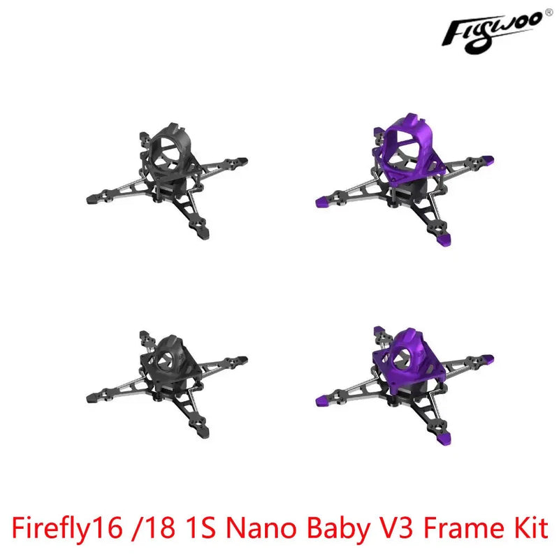 FLYWOO Firefly16/18 1S Nano Baby V3 Frame Kit for Micro FPV Drone Parts New