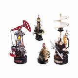 ROKR DIY Metal Mechanical 3D Puzzle Industrial City Assembled Model Kit Toy Battery