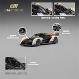 CM MODEL 1:64 SoulsGT black white Diecast Model Car
