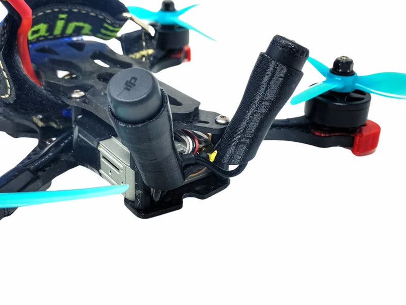 DJI HD FPV Stock Antenna Mount (2 Piece Vertical Mount)