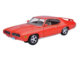 1969 Pontiac GTO Judge - Orange Diecast 1:24 Scale Model Car - Motormax 73242OR