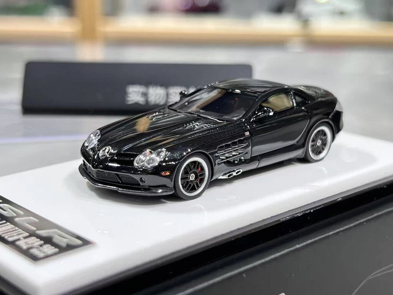 EY BZMW 1:64 Black SLR Edition 722 Coupe Sports Model Diecast Resin Car