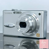 Panasonic Lumix DMC-FX8 Compact Camera 5MP Silver Leica Lens 3x Optical Zoom Fro
