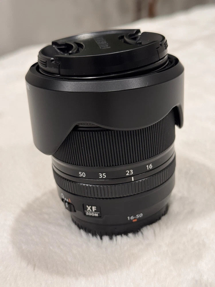 Fujifilm XF 16-50mm f/2.8-4.8 R LM WR Lens Tiffen UV Hood Caps Mint