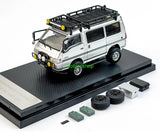 GB Autobots 1:64 Silver 4WD Delica L300 Camper Van Model Diecast Collect Car