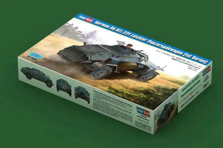Hobbyboss Model 1/35 83811 Sd.Kfz.221 Leichter Panzerspahwagen (1st Series)