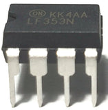 1PCS ON Semiconductor LF353N LF353 Dual Wide Bandwidth JFET Input Op-Amp IC New