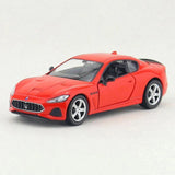 1:36 Maserati GranTurismo MC Model Car Diecast Toy Cars Boys Toys Kids Gifts Red
