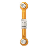1 Pcs Steering Servo Rod RC Aluminum Linkages for RC Car(Gold, 38mm)