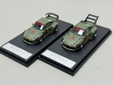 SW 1:64 Porsche RWB 993 Green Alloy Diecast Car Model