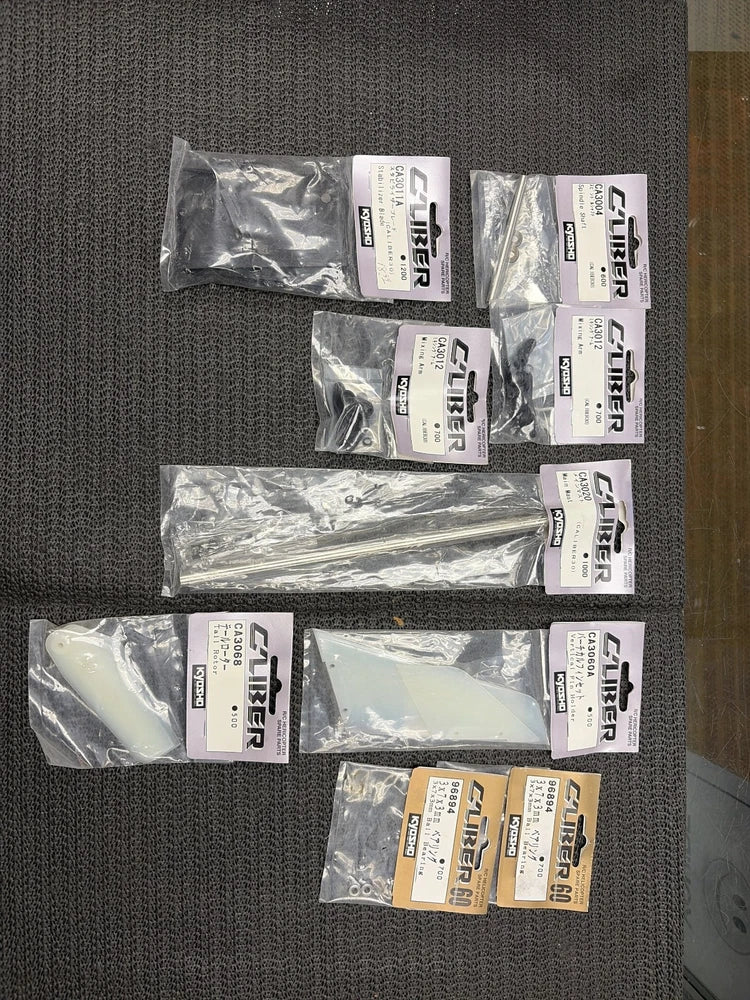 Kyosho Caliber 30 parts