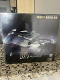 UAV Sky Seeker drone box showing front drone and HD label