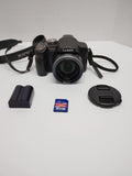 Panasonic LUMIX DMC-FZ28 18x Optical Zoom Lens Camera ONLY Black No Charger