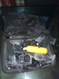 Crosstour CT7000 1080P Full HD WiFi Waterproof Action Camera With accessories.