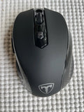 Wireless Mouse Model D-09 / Black take AA Battery-not Included Battery