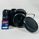 Fujifilm Finepix S1500 10MP Digital Camera IS Movie Panorama 12x AA SD - WORKS