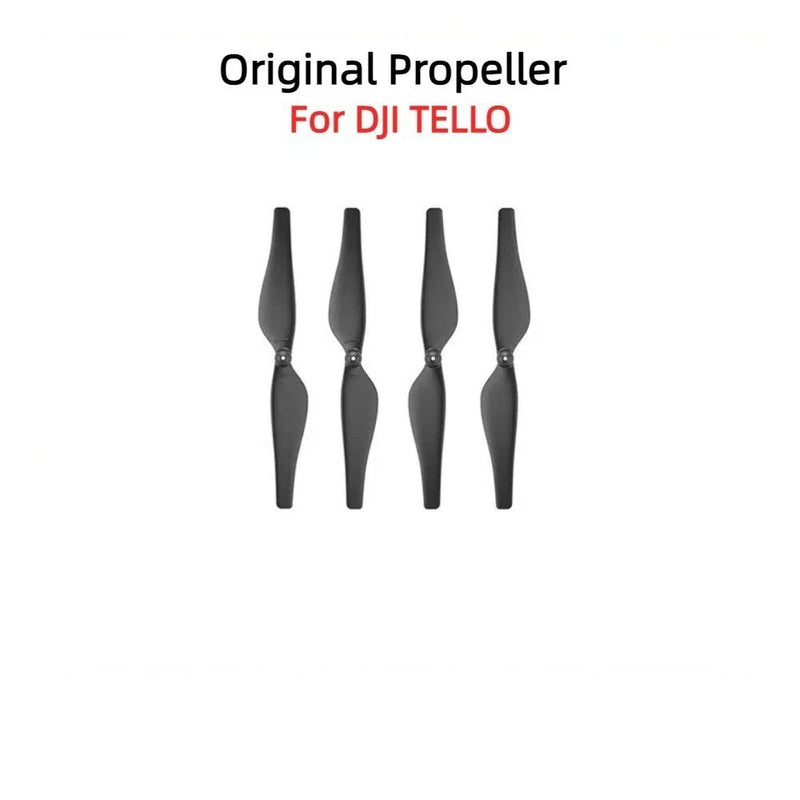 DJI Tello propeller set, four black replacement blades