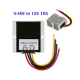10A 8-40V to 12V DC Voltage Stabilizer Car Power Supply Regulator Waterproof