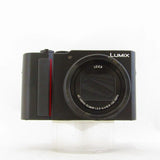 Panasonic LUMIX DC-TX2D-K Black Compact Digital Camera 4K from Japan E0512