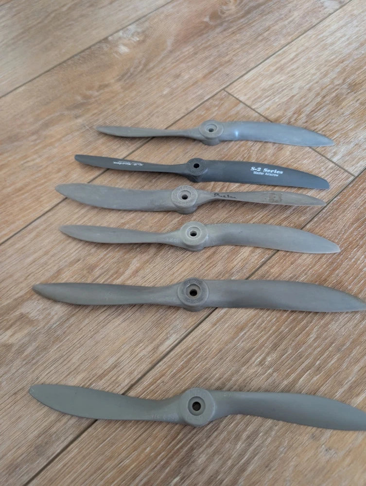 Lot Of 6 Vintage APC C-2 Propeller 10x6 10x7 RC Model Airplane Plane