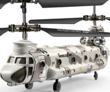Syma S52H 3CH RC Scale Helicopter Model Multi-Color Camouflage Plastic