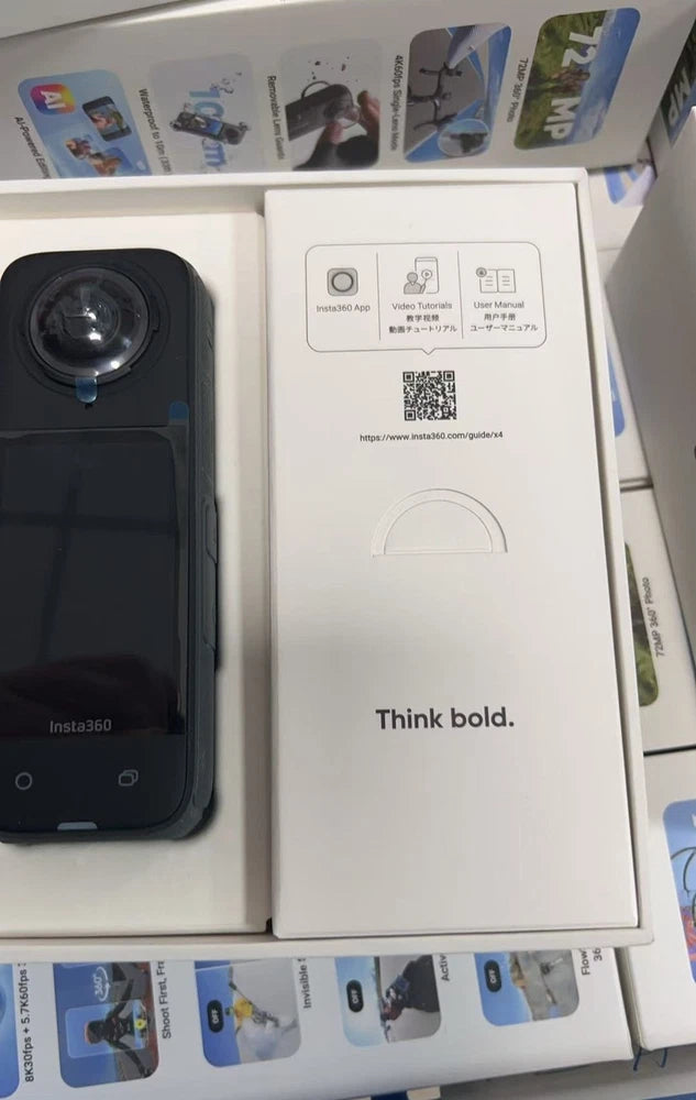 Insta360 X4 Action Camera 8K Waterproof 360 Wide-Angle Lens Open Box 99% New