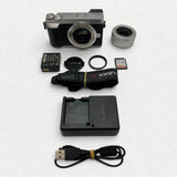 Panasonic LUMIX DMC-GX7MK2 Black Digital Camera 16.0 MP Shutter Count:1483