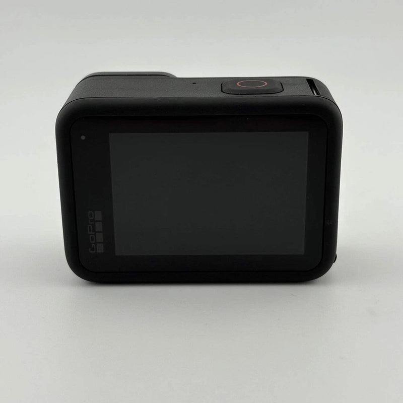 GoPro Hero10 Black waterproof action camera with front touchscreen display